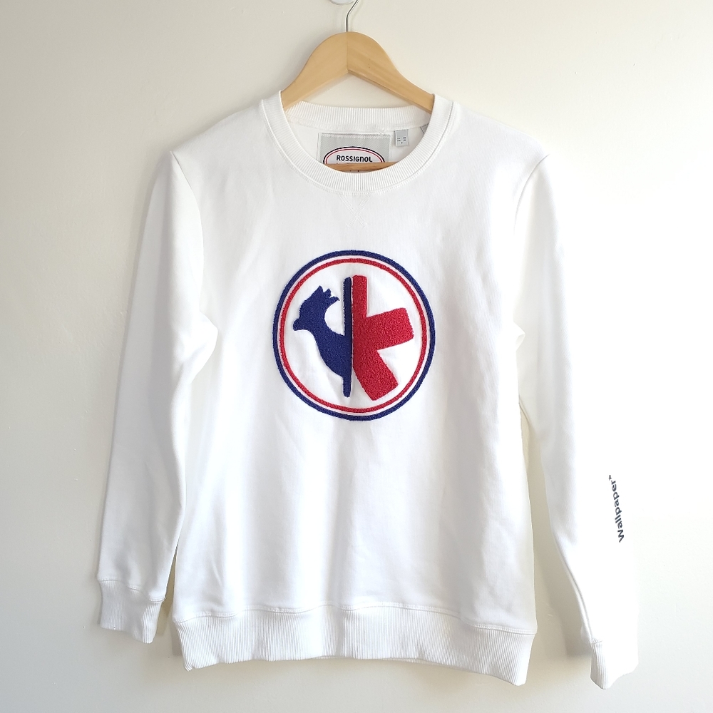 NWT ROSSIGNOL W ASTERISK SWEAT SKI SWEATSHIRT - Picture 6 of 16